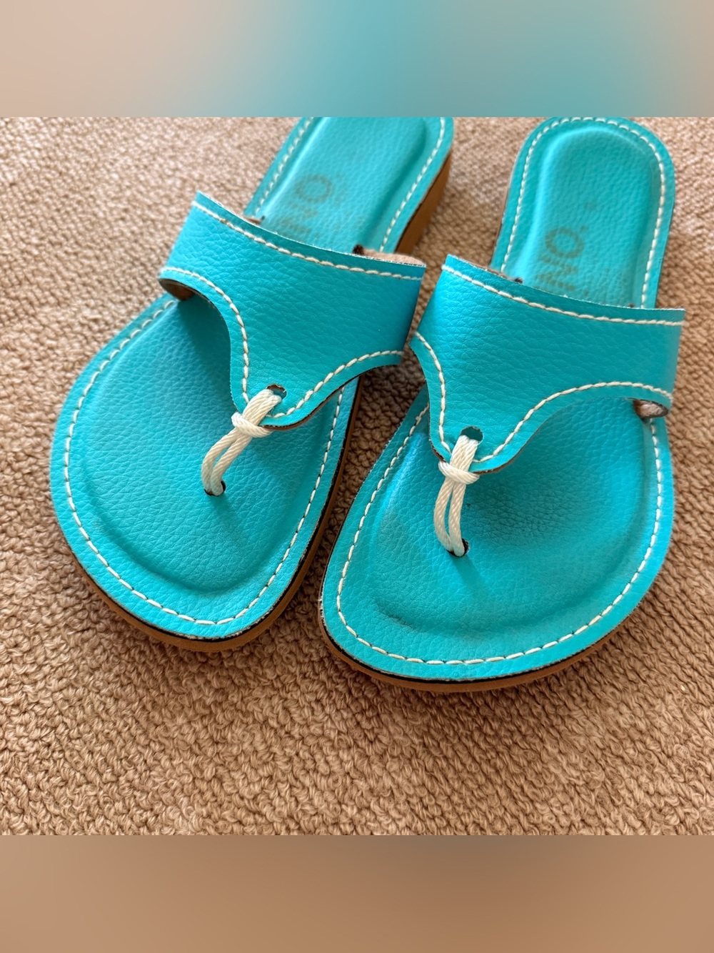 Kino Sandals Lily in Turquoise - Picture 4 of 6